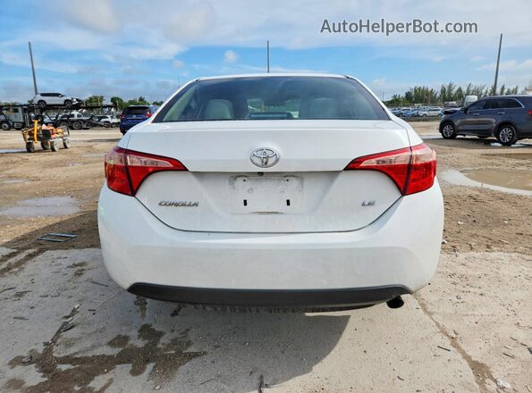 5YFBURHE3KP935264 2019 TOYOTA COROLLA White უკანა ხედი