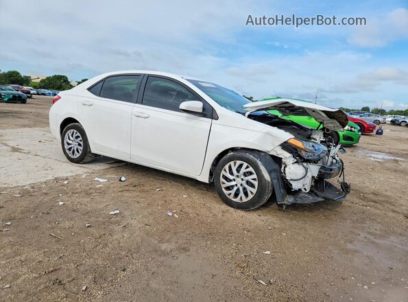 5YFBURHE3KP935264 2019 TOYOTA COROLLA White წინა მარჯვენა