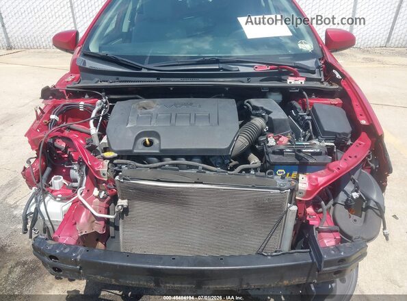 5YFBURHE4GP380994 2016 TOYOTA COROLLA Красный Вид спереди
