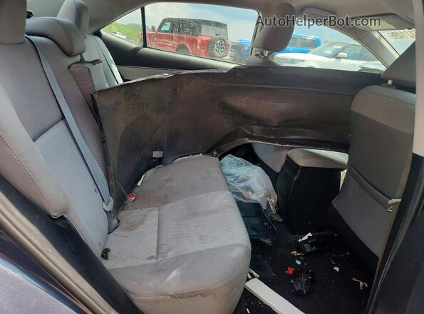 5YFBURHE4GP395737 2016 TOYOTA COROLLA Blue Widok tylnych siedzeń