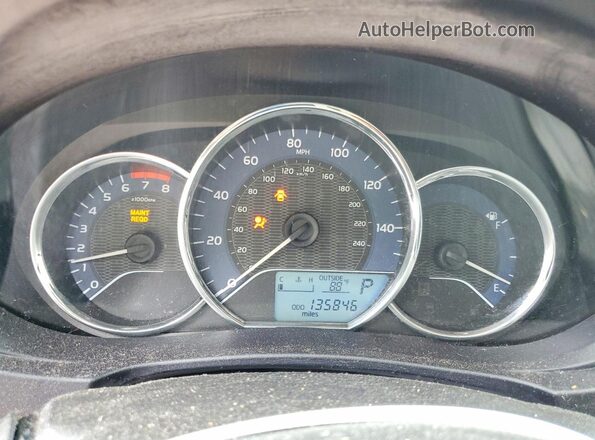 5YFBURHE4GP395933 2016 TOYOTA COROLLA Silver ხელსაწყოთა პანელის ხედი
