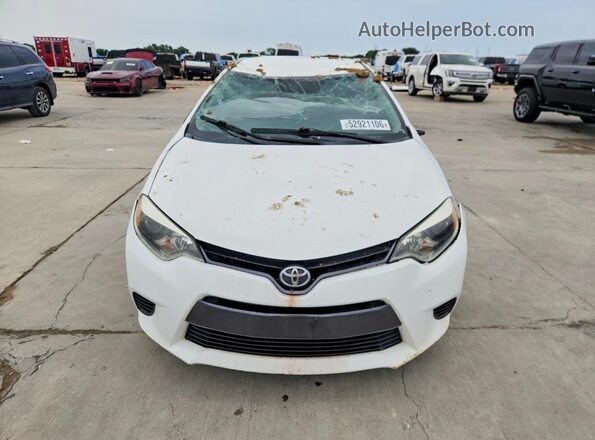 5YFBURHE4GP406560 2016 TOYOTA COROLLA Белый Вид спереди