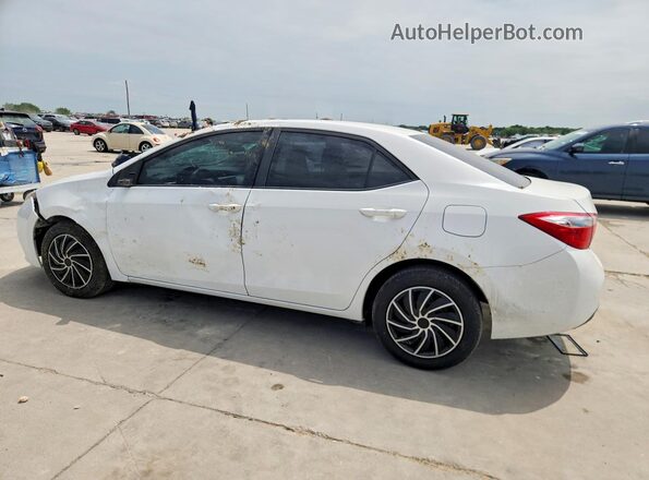 5YFBURHE4GP406560 2016 TOYOTA COROLLA Белый Задняя левая четверть