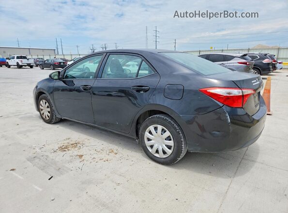 5YFBURHE4GP406963 2016 TOYOTA COROLLA Black Задня ліва чверть