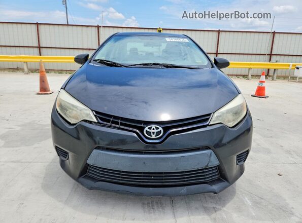 5YFBURHE4GP406963 2016 TOYOTA COROLLA Black Вид спереду