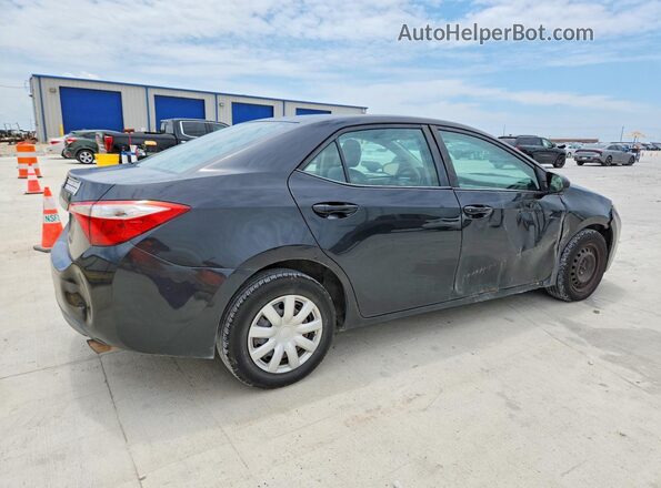 5YFBURHE4GP406963 2016 TOYOTA COROLLA Black Задня права чверть