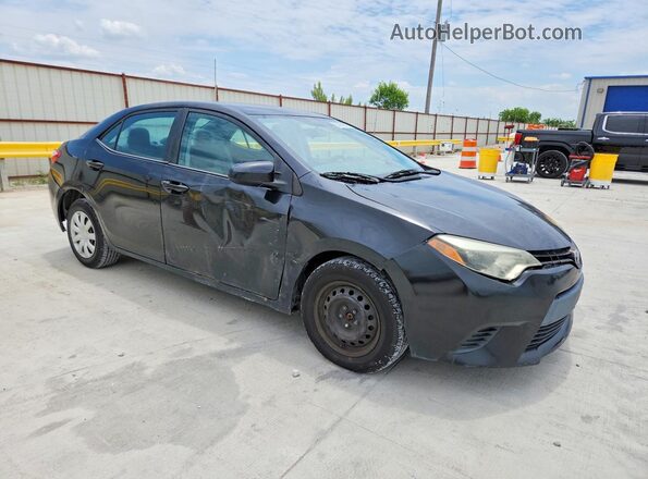 5YFBURHE4GP406963 2016 TOYOTA COROLLA Black Передня права чверть