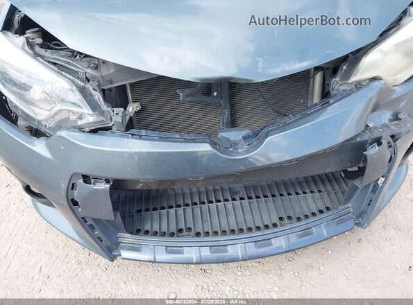 5YFBURHE4GP417459 2016 TOYOTA COROLLA Blue Դիմացի տեսք