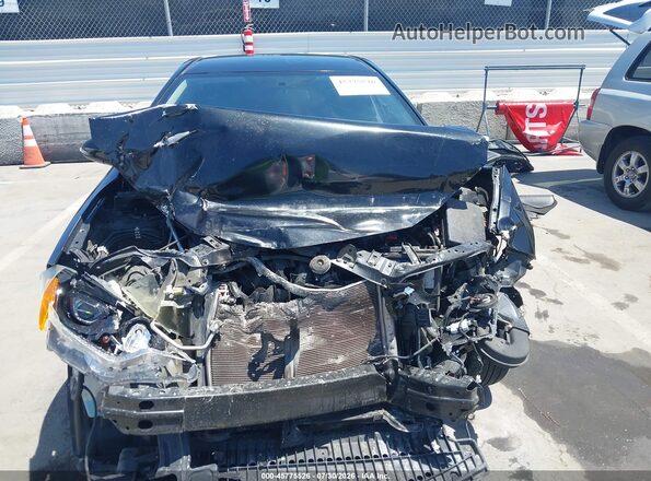 5YFBURHE4GP437369 2016 TOYOTA COROLLA Черный Вид задней части салона