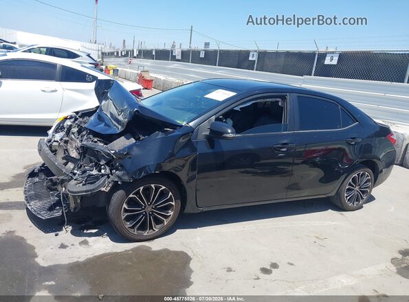 5YFBURHE4GP437369 2016 TOYOTA COROLLA Черный 