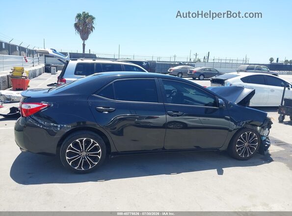 5YFBURHE4GP437369 2016 TOYOTA COROLLA Черный Панорамный вид салона 360°