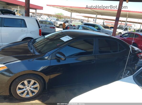 5YFBURHE4GP440675 2016 TOYOTA COROLLA Black Սալոնի 360 աստիճան տեսք