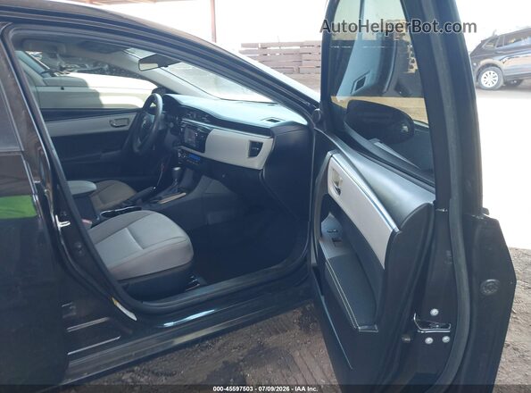 5YFBURHE4GP440675 2016 TOYOTA COROLLA Black Սալոնի դիմացի տեսք