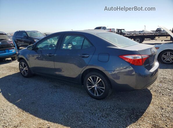 5YFBURHE4GP440711 2016 TOYOTA COROLLA Gray Rear left