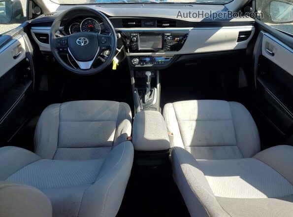 5YFBURHE4GP440711 2016 TOYOTA COROLLA Gray Dashboard view