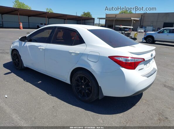 5YFBURHE4GP479346 2016 TOYOTA COROLLA White Tył lewy