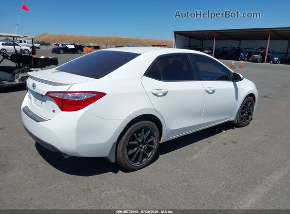 5YFBURHE4GP479346 2016 TOYOTA COROLLA White Tył prawy