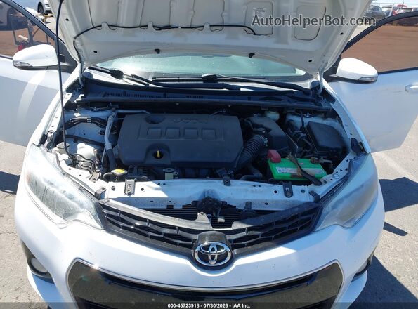 5YFBURHE4GP479346 2016 TOYOTA COROLLA White Widok z tyłu