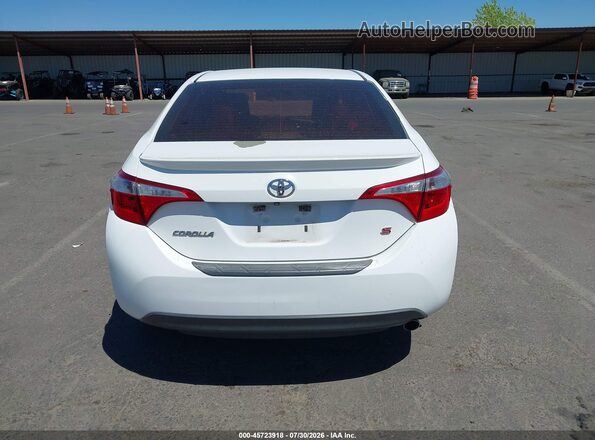 5YFBURHE4GP479346 2016 TOYOTA COROLLA White 