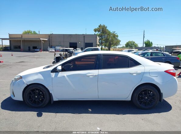 5YFBURHE4GP479346 2016 TOYOTA COROLLA White Widok wnętrza 360 stopni