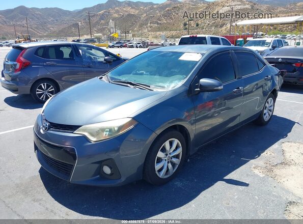 5YFBURHE4GP495157 2016 TOYOTA COROLLA Maroon Front left