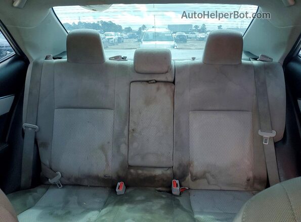 5YFBURHE4GP501863 2016 TOYOTA COROLLA Silver Vista de los asientos traseros