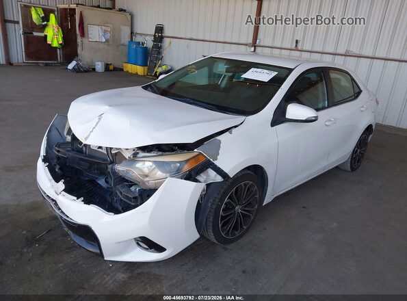 5YFBURHE4GP508148 2016 TOYOTA COROLLA White Przód lewy