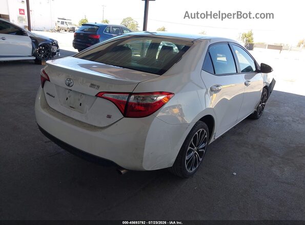 5YFBURHE4GP508148 2016 TOYOTA COROLLA White Tył prawy