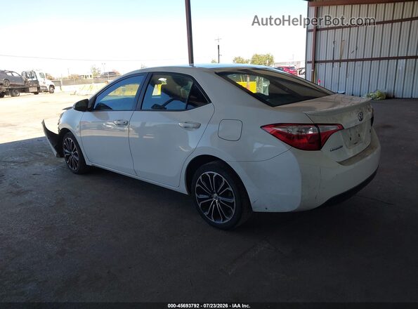 5YFBURHE4GP508148 2016 TOYOTA COROLLA White Tył lewy