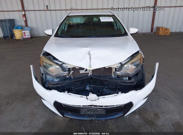 5YFBURHE4GP508148 2016 TOYOTA COROLLA White Widok zestawu wskaźników