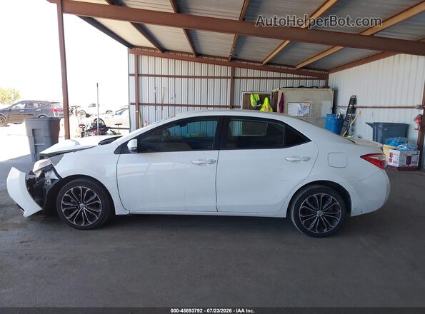 5YFBURHE4GP508148 2016 TOYOTA COROLLA White Widok wnętrza 360 stopni