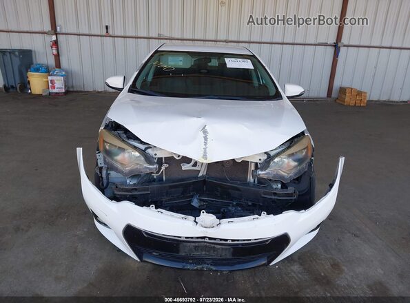 5YFBURHE4GP508148 2016 TOYOTA COROLLA White Widok z przodu