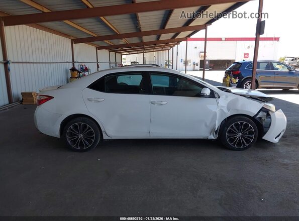 5YFBURHE4GP508148 2016 TOYOTA COROLLA White Widok wnętrza z tyłu