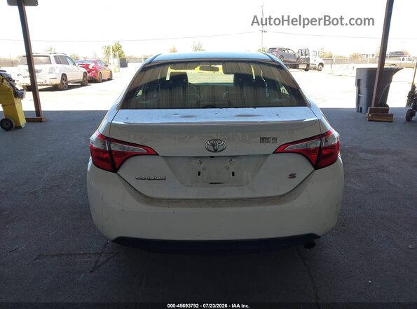 5YFBURHE4GP508148 2016 TOYOTA COROLLA White 