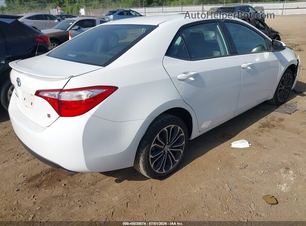 5YFBURHE4GP533809 2016 TOYOTA COROLLA Белый Задняя правая четверть