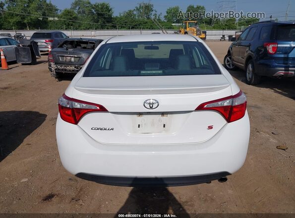 5YFBURHE4GP533809 2016 TOYOTA COROLLA Белый 