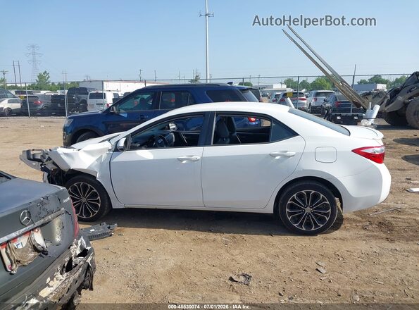 5YFBURHE4GP533809 2016 TOYOTA COROLLA Белый Панорамный вид салона 360°