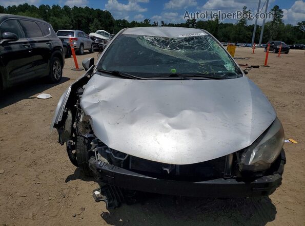 5YFBURHE4GP553302 2016 TOYOTA COROLLA Silver Widok z przodu