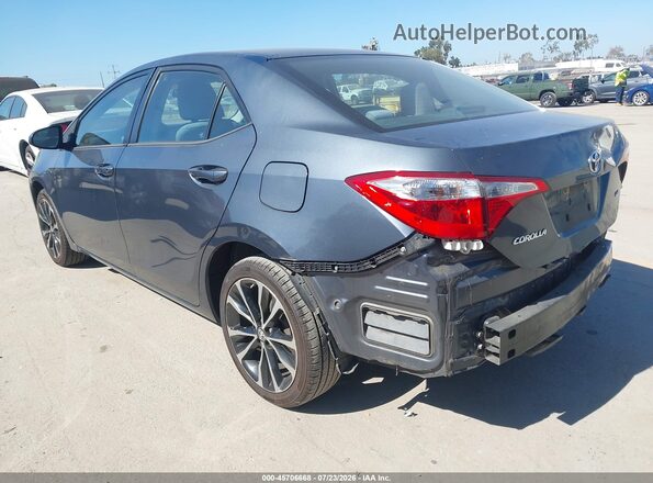 5YFBURHE4GP562632 2016 TOYOTA COROLLA Gray Rear left