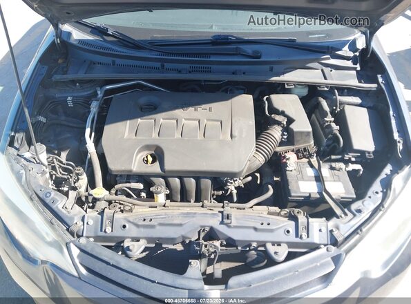 5YFBURHE4GP562632 2016 TOYOTA COROLLA Gray Rear view
