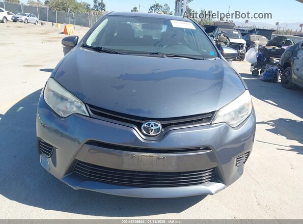 5YFBURHE4GP562632 2016 TOYOTA COROLLA Gray Rear interior view