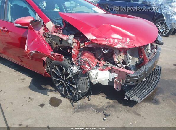5YFBURHE4HP580663 2017 TOYOTA COROLLA Maroon Vista frontal