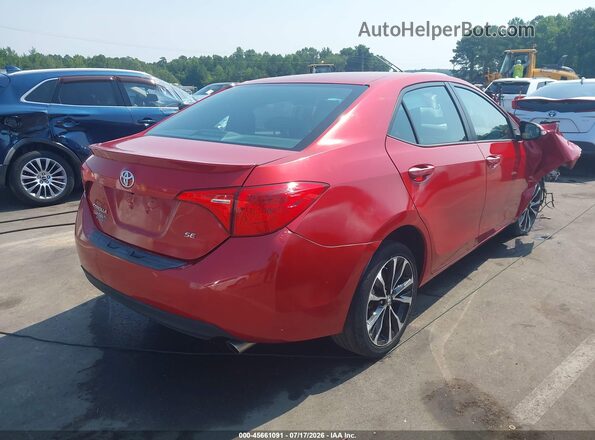 5YFBURHE4HP580663 2017 TOYOTA COROLLA Maroon Trasero derecho