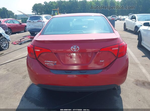 5YFBURHE4HP580663 2017 TOYOTA COROLLA Maroon 