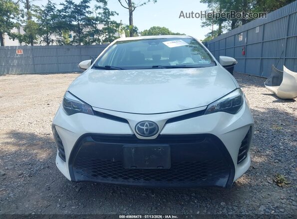 5YFBURHE4HP619929 2017 TOYOTA COROLLA White Вид щитка приладів