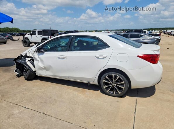 5YFBURHE4HP636519 2017 TOYOTA COROLLA Белый Задняя левая четверть