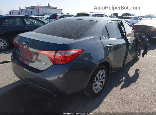 5YFBURHE4HP644734 2017 TOYOTA COROLLA Gray Tył prawy