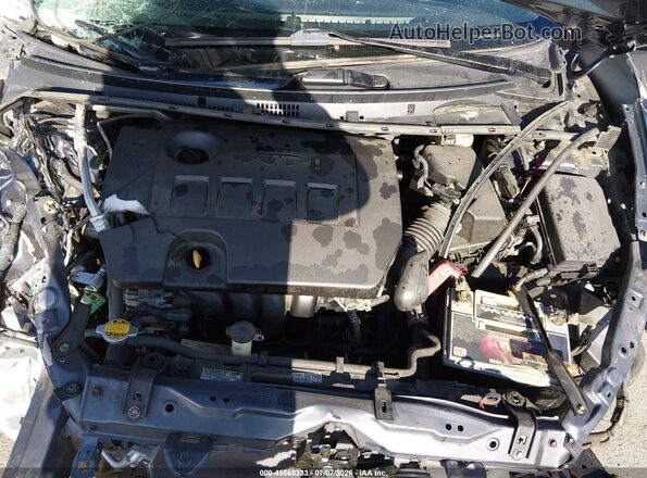 5YFBURHE4HP644734 2017 TOYOTA COROLLA Gray Widok z tyłu