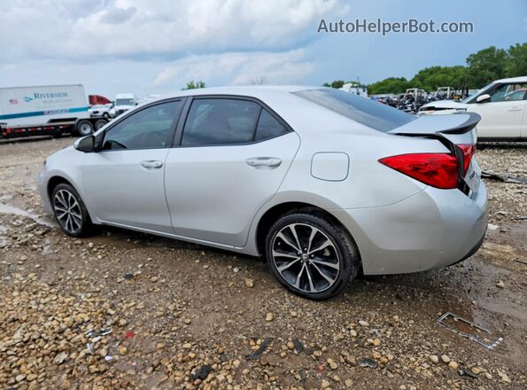 5YFBURHE4HP656639 2017 TOYOTA COROLLA Серебряный Задняя левая четверть