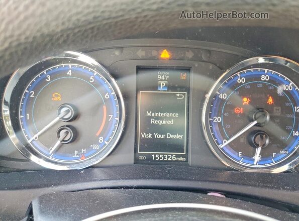 5YFBURHE4HP659640 2017 TOYOTA COROLLA Silver Vista del cuadro de instrumentos